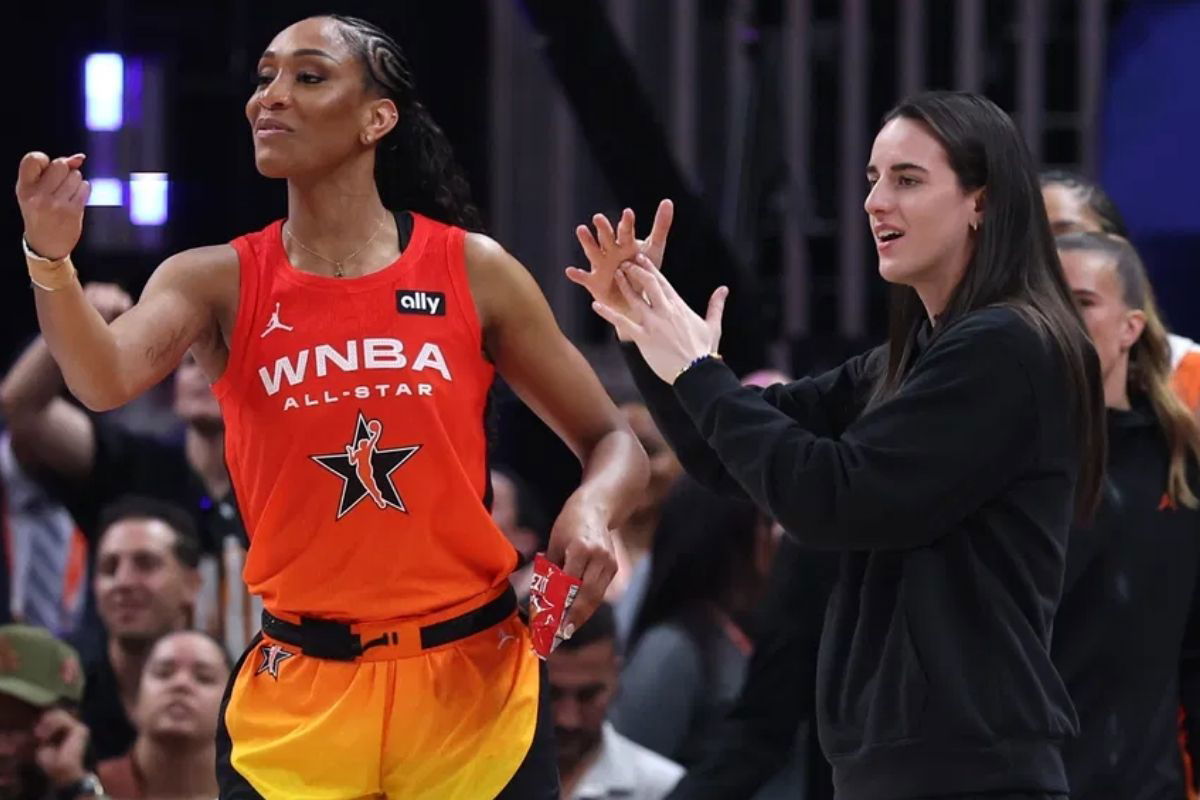A&#8217;ja Wilson Caitlin Clark