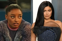 Simone Biles and Kylie Jenner