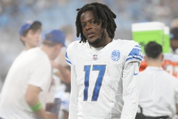 CHARLOTTE, NC &#8211; AUGUST 25: Detroit Lions quarterback Teddy Bridgewater (17) during a preseason NFL, American Football He